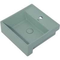 Раковина Abber Rechteck 41 AC2208MCG Светло-зеленая матовая — фото 2, Мини-раковины