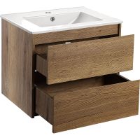 Товар: Тумба под раковину Vincea Gio 60 VMC-2G600TO подвесная T.Oak - фото 3 Тумба под раковину Vincea Gio 60 VMC-2G600TO подвесная T.Oak — фото 3, Тумбы под раковину