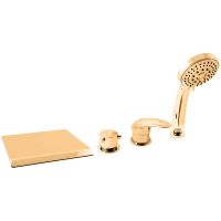 Товар: Смеситель на борт ванны Rav Slezak Dunaj D474.5PZ Золото - фото 1 Смеситель на борт ванны Rav Slezak Dunaj D474.5PZ Золото — фото 1, Смесители на борт ванны