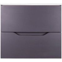 Тумба с раковиной Orange Line 60 Li-60Tug+Ra подвесная Графит матовый — фото 6, Тумбы с раковиной