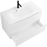 Тумба под раковину BelBagno Marino 110 MARINO-1100-2C-SO-BO-P подвесная Bianco Opaco — фото 3, Тумбы под раковину