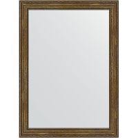 Зеркало Evoform Definite 73х53 BY 0794 в багетной раме - Сухой тростник 51 мм — фото 1, Мебель для ванной