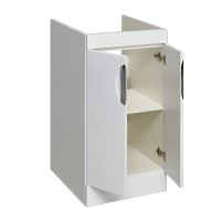 Тумба под раковину Runo Лира 105 00-00000144 Белая — фото 6, Тумбы под раковину