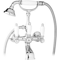 Смеситель для ванны Cezares First VD FIRST-VD-01-Bi Хром — фото 1, Смеситель для ванны