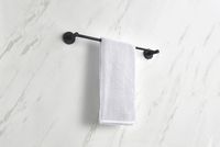 Полотенцедержатель Schein Kahlo 9152MB Черный матовый — фото 2, Полотенцедержатели