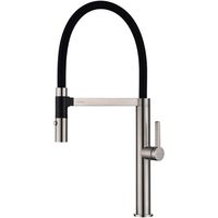 Смеситель для кухни Paulmark Leader Le214101-NI Никель — фото 1, Смесители для кухни