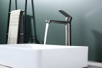 Смеситель для раковины Splenka S222.15.09 Графит матовый — фото 3, Смесители для раковины