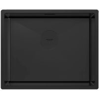 Кухонная мойка Paulmark Next 54 Uni PM215444-MBN Черная матовая — фото 1, Кухонные мойки