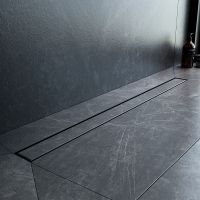 Товар: Душевой лоток AM.PM MasterFlow 90 W01SC-U11-090-04BM с Черной матовой решеткой / под плитку Tile - фото 12 Душевой лоток AM.PM MasterFlow 90 W01SC-U11-090-04BM с Черной матовой решеткой / под плитку Tile — фото 12, Душевые лотки