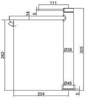 Товар: Смеситель для раковины Frap H67-6 F1067-62 Черный матовый - фото 6 Смеситель для раковины Frap H67-6 F1067-62 Черный матовый — фото 6, Смесители