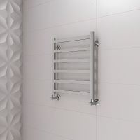 Водяной полотенцесушитель Terminus Ното П6 500x600 4670078544346 Хром, нижнее подключение, G 1/2" ВР — фото 3, Водяные полотенцесушители