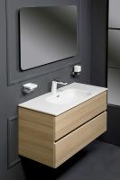 Тумба под раковину Boheme Armadi Art Vallessi 100 837-100-L подвесная Light Oak — фото 3, Мебель для ванной