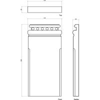 База Европласт 25x255x117 мм арт-1.23.600 — фото 2, Колонны