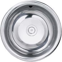 Раковина Nofer 35 13029.RB Нержавеющая сталь глянцевая — фото 2, Мини-раковины