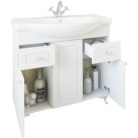 Товар: Тумба под раковину Sanflor Софи 85 С0002224 Белая матовая - фото 2 Тумба под раковину Sanflor Софи 85 С0002224 Белая матовая — фото 2, Тумбы под раковину