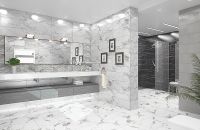 Керамический декор Керлайф Royal Orion Bianco 922418 24,2х70 см — фото 3, Керамическая плитка