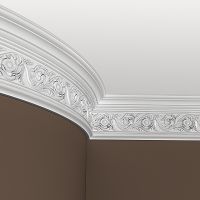 Карниз гибкий Европласт 1.50.128 2000x145x66 мм арт-1.50.128 (гибкий) — фото 2, Карнизы