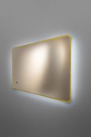 Зеркало Silver Mirrors Incanto 60 LED-00002558 с подсветкой Золото с бесконтактным выключателем и диммером — фото 3, Зеркала в ванную комнату