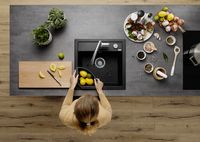 Товар: Кухонная мойка Blanco Dalago 5 518529 Кофе - фото 5 Кухонная мойка Blanco Dalago 5 518529 Кофе — фото 5, Кухонные мойки