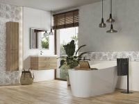 Товар: Тумба под раковину Cersanit Lara 80 64138 подвесная Орех - фото 9 Тумба под раковину Cersanit Lara 80 64138 подвесная Орех — фото 9, Тумбы под раковину