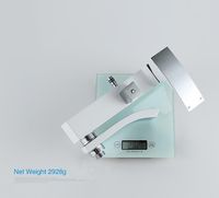 Душевая система Gappo G07 G2407-8 Белая Хром — фото 7, Душевые стойки