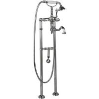 Смеситель для ванны Cezares Margot MARGOT-VDPS2-01-M Хром — фото 1, Смесители напольные