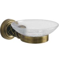 Мыльница Boheme Murano 10903-B-BR Бронза Черная — фото 1, Мыльницы