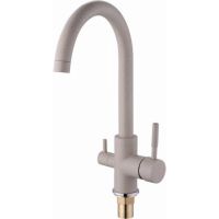 Смеситель для кухни Viko V-5114 Бежевый — фото 1, Смесители для кухни