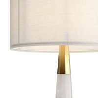 Товар: Настольная лампа Maytoni Table Floor Bianco Z030TL-01BS1 Белая Латунь - фото 2 Настольная лампа Maytoni Table Floor Bianco Z030TL-01BS1 Белая Латунь — фото 2, Настольные лампы