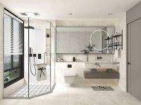 Керамогранит GlobalTile Pearl Светло-бежевый 60х120 см арт-GT1206017107MDR — фото 9, Керамогранит