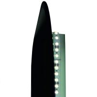 Зеркало Bond Loft 60x120 M35ZE-60120 с подсветкой Черное глянцевое с бесконтактным выключателем — фото 10, Зеркала в ванную комнату