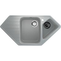 Кухонная мойка Ulgran Classic U-409-310 Серая — фото 1, Кухонные мойки