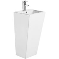 Раковина Ceruttispa Vito 44 CT7663 Белый — фото 1, Раковины напольные