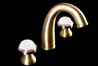 Смеситель для раковины Boheme Satine 317-ST Бронза — фото 2, Смесители