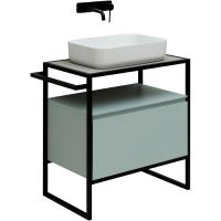 Тумба под раковину Allen Brau Priority 70 1.31001.PWM Папирус матовый — фото 2, Тумбы под раковину