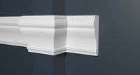 Товар: Молдинг Decor-Dizayn 2000x85x25 мм арт-152A - фото 2 Молдинг Decor-Dizayn 2000x85x25 мм арт-152A — фото 2, Молдинги