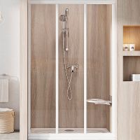 Душевая дверь Ravak Supernova ASDP3-110 00VD01R2Z1 профиль Белый стекло Transparent — фото 1, Душевые двери в нишу