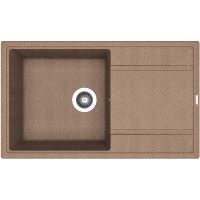 Кухонная мойка Florentina Липси-860 20.130.D0860.105 Коричневая — фото 1, Кухонные мойки