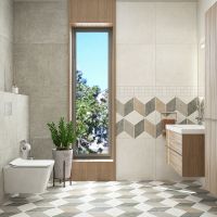 Керамогранит Керамин Темпо 7 светло-серый СК000039326 60х60 см — фото 2, Керамогранит