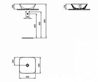 Раковина-чаша Ideal Standard Connect Air 40 E034701 Euro White — фото 5, Раковины