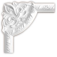 Угловой элемент Decomaster DP 8051 C 240x240x25 мм — фото 1, Молдинги