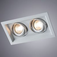 Встраиваемый светильник Artelamp Canis A6661PL-2WH Белый — фото 3, Точечные светильники