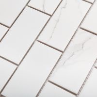 Товар: Керамическая мозаика StarMosaic Brick Carrara Matt PMB82223 29,1x29,5 см - фото 3 Керамическая мозаика StarMosaic Brick Carrara Matt PMB82223 29,1x29,5 см — фото 3, Мозаика