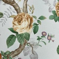 Обои Andrea Rossi Cavolli 54421-6 Винил на флизелине (1,06*10,05) Зеленый/Разноцветный, Цветы — фото 1, Обои для стен