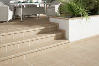 Керамогранит Gresmanc Evolution Base Beige Stone 31х31 см — фото 2, Ступени и клинкер
