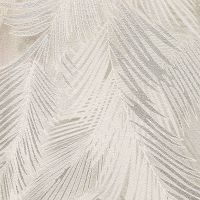 Обои Solo Fiji E200802 Винил на флизелине (1,06*10) Бежевый/Серебряный, Листья — фото 1, Обои для стен