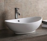 Раковина-чаша Ceruttispa 59 CR7027 9946 Белая — фото 2, Раковины накладные