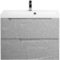 Тумба под раковину BelBagno Vittoria 80 подвесная Toros Bianco арт-VITTORIA-800-2C-SO-TB-P — фото 1, Тумбы под раковину