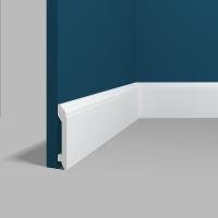 Плинтус Перфект P47 2000x82x13 мм — фото 1, Плинтуса напольные