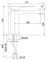 Товар: Смеситель для раковины Webert Pegaso PE830102010SSE Золото матовое - фото 2 Смеситель для раковины Webert Pegaso PE830102010SSE Золото матовое — фото 2, Смесители